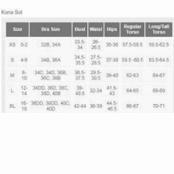 Kona Sol Black White Lace Up Front One Piece Swimsuit - Picture 12 of 12